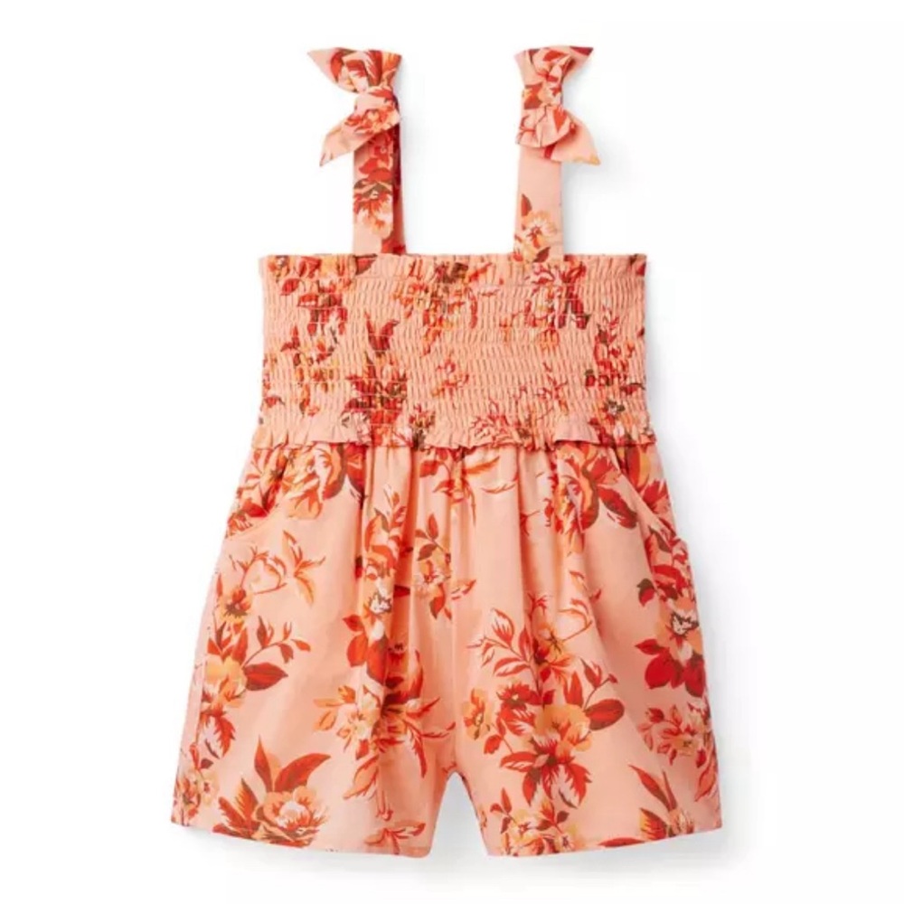 Janie and Jack floral romper 2T